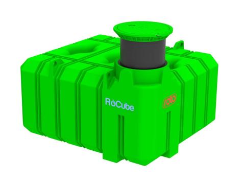 Vízszállításra alkalmas tartály 5000 L