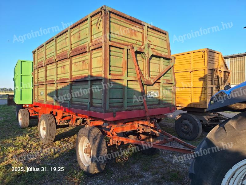 MBP 6,5 silós pótkocsik eladók jó állapotban, műszakival