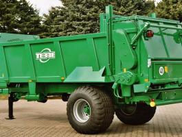 TEBBE német szervestrágya szórók a LEG ROBUSZTUSABB KIVITELBEN