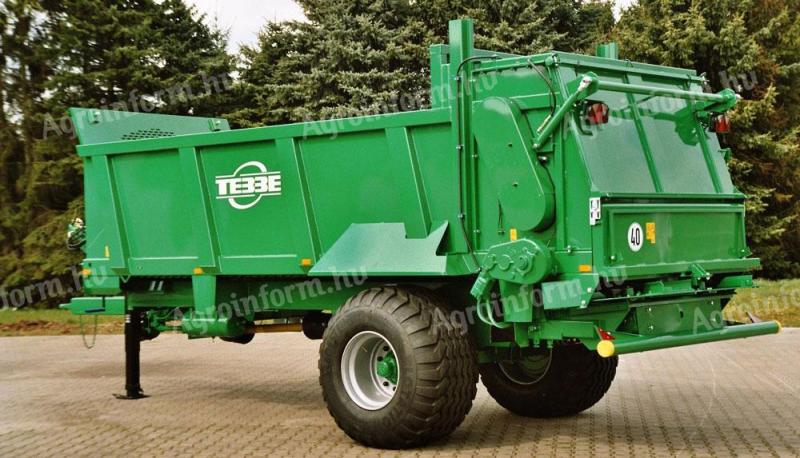 TEBBE német szervestrágya szórók a LEG ROBUSZTUSABB KIVITELBEN