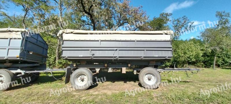 Eladó HW 80.11-es mezőgazdasági billenős pótkocsi kamion kerekekkel