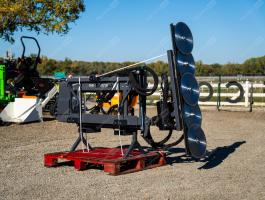 Vágótárcsás ágvágó, fűrész (hidraulikus), erdészeti gép 165 cm / Disc trimmer 1650