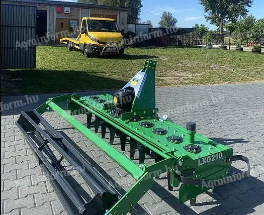 Új GEO LXG 210 forgóborona hengerrel – év végi készletkisöprés akció