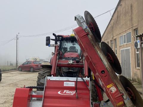 Fliegl tárcsás ágvágó teleszkópos rakodógéphez eladó