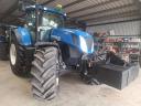 New Holland T7.250 Autocommand eladó új gumikkal, fronthidraulikával, hidraulikus automata kormányzással