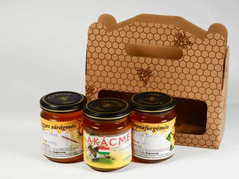 Méz – Karácsonyi ajándék díszdobozban, különleges mézfajták Méz – Karácsonyi ajándék díszdobozban, különleges mézfajták