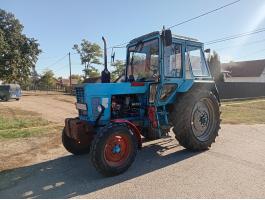 MTZ 80 traktor eladó, 1993-as, jó állapotban, érvényes műszakival