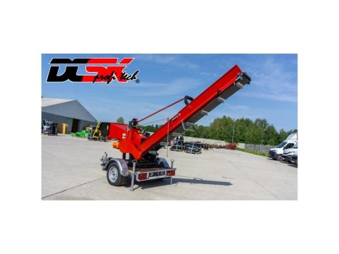 REMET RPS-120 motoros aprító (27 LE) + 3 m szállítószalag + 360° forgózsámoly + emelvény REMET RPS-120 motoros aprító (27 LE) + 3 m szállítószalag + 360° forgózsámoly + emelvény