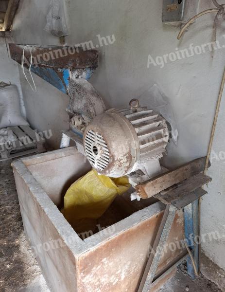 Terménydaráló 3,5 kW 380 V eladó, Mélykúton megtekinthető