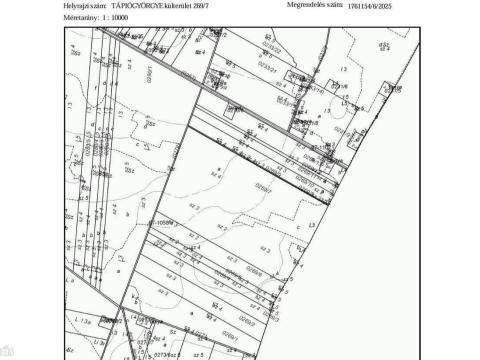 Tápiógyörgye szántó 31,9 hektár, 806,2 AK eladó