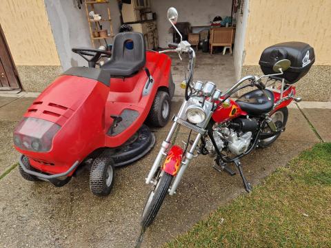 Robogó és fűnyíró Robogó és fűnyíró