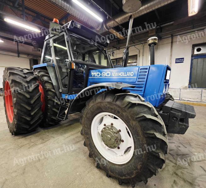 New holland 110-90 traktor 5884 ÜZEMÓRÁVAL