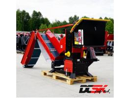 Traktoros aprítógép PTO REMET RP-150 modell + 3 m szállítószalag