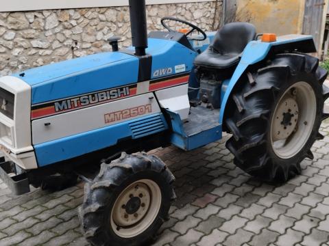 Mitsubishi MT 2501D típusú japán kistraktor eladó Mitsubishi MT 2501D típusú japán kistraktor eladó