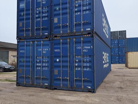 Eladó 3 éves 40'HC raktárkonténer