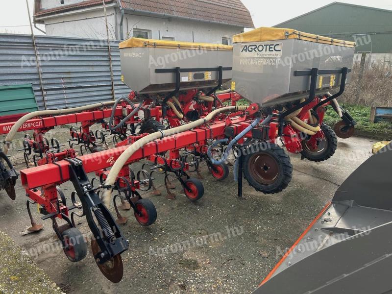 MaterMacc Unica 8 soros sorközkultivátor 1000 literes műtrágya tartállyal