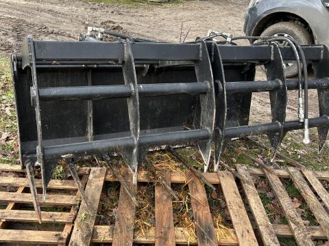 180 cm Bobcat trágya villa, alig használt 180 cm Bobcat trágya villa, alig használt