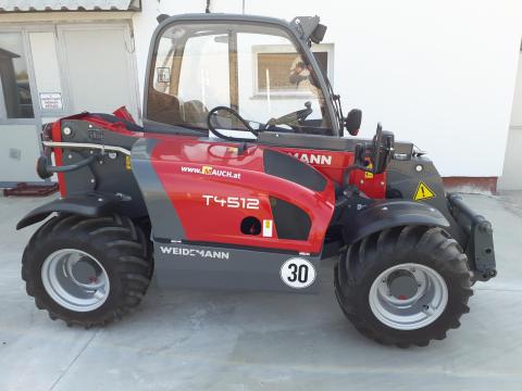 Eladó Weidemann T4512 teleszkópos rakodógép újszerű állapotban