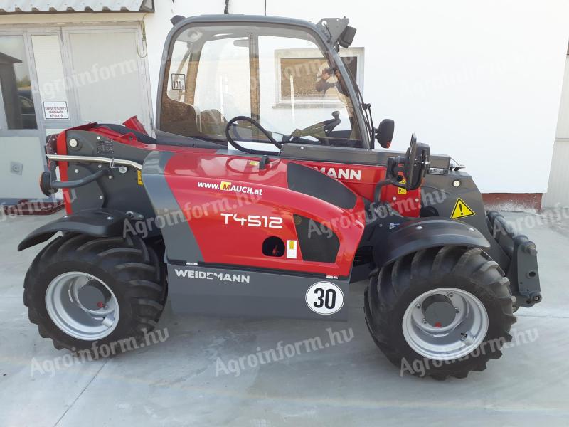 Eladó Weidemann T4512 teleszkópos rakodógép újszerű állapotban