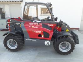 Eladó Weidemann T4512 teleszkópos rakodógép újszerű állapotban