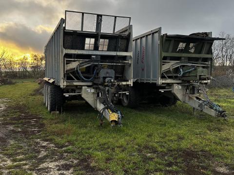 Fliegl ASW 270 letoló pótkocsi + trágyaszóró adapter Fliegl ASW 270 letoló pótkocsi + trágyaszóró adapter