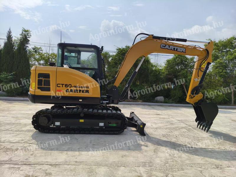 CARTER CT60 Yanmar Motoros Gumihevederes Forgókotró