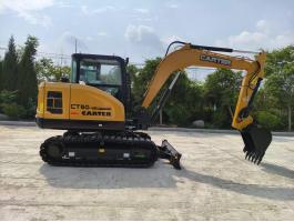 CARTER CT60 Yanmar Motoros Gumihevederes Forgókotró