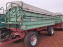 Farmtech TP 1000 (13t) tandem és Farmtech ZDK 1400 (16t) kéttengelyes pótkocsi párban,  azaz 2 kocsi 1 új áráért