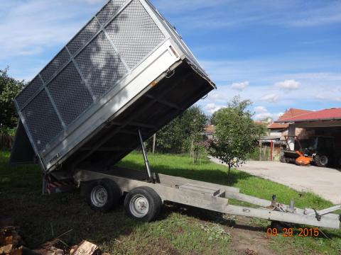 Billenő platós utánfutó Billenő platós utánfutó