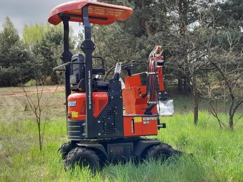 Minikotró W10 kerekes, csuklós karral Minikotró W10 kerekes, csuklós karral