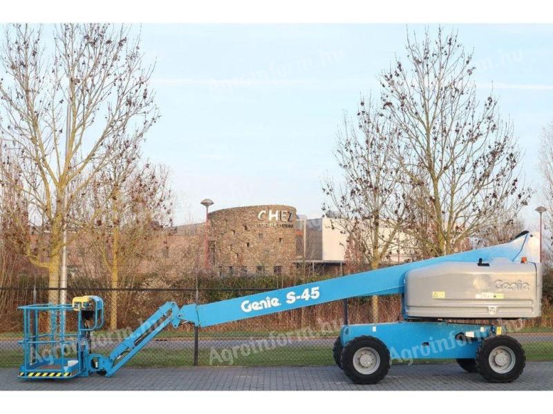Genie S-45 | 15,7 méter | 227 kg | 2019 | 1 809 üzemóra | Lízing 20%-tól