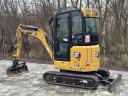 Caterpillar 302 CR gumilánctalpas kotrógép eladó
