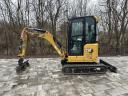 Caterpillar 302 CR gumilánctalpas kotrógép eladó