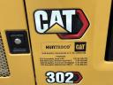 Caterpillar 302 CR gumilánctalpas kotrógép eladó