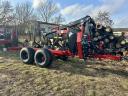 FarmiForest FT7 + CR24 erdészeti pótkocsi kiközelítő eladó
