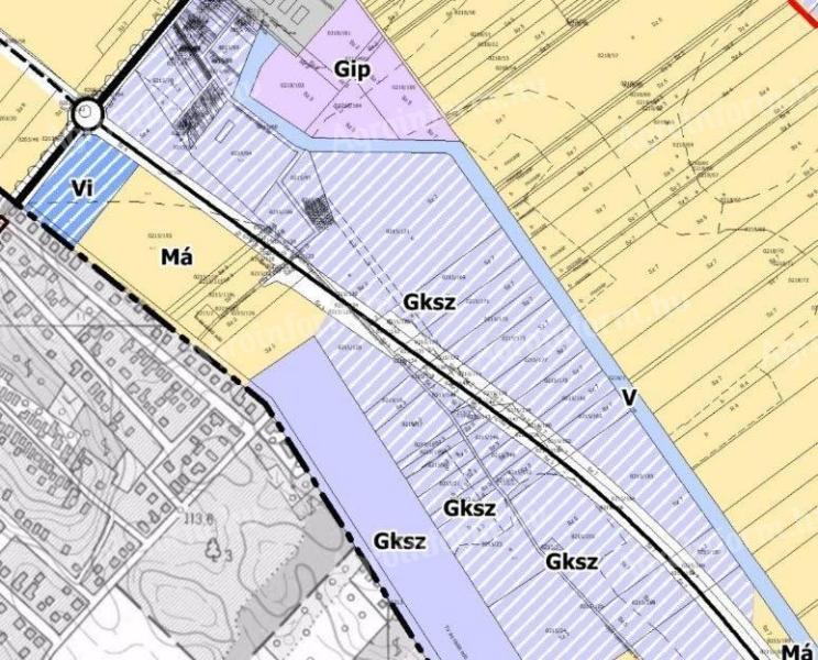 Eladó szántóföld Vecsés közelében, M5 felhajtó mellett