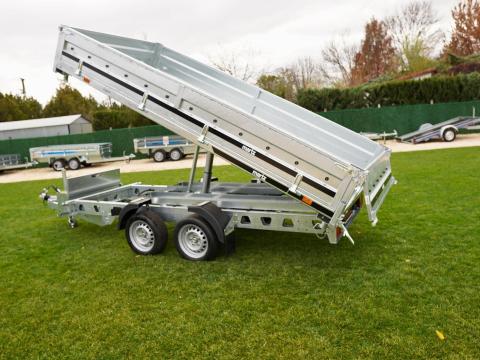 Új elektrohidraulikusan billenő utánfutó (360x170cm - 3500kg) akciósan most 3.499.000 Ft Új elektrohidraulikusan billenő utánfutó (360x170cm - 3500kg) akciósan most 3.499.000 Ft