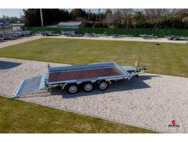 Új 3500kg-os gépszállító utánfutó most 2.928.000 Ft helyett bruttó 2.690.000 Ft