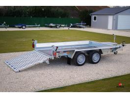 Új 3m-es gépszállító utánfutó (2700kg) most 2.184.000 Ft helyett bruttó 1.990.000 Ft