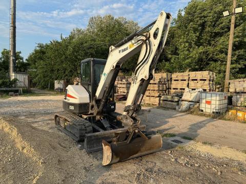 Bobcat E55 minikotró eladó Szegeden Bobcat E55 minikotró eladó Szegeden