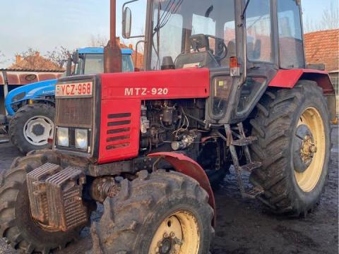 Eladó MTZ 920 traktor, 1998-as évjárat, jó állapotban Eladó MTZ 920 traktor, 1998-as évjárat, jó állapotban