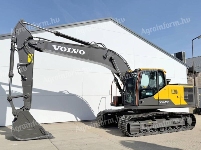 Volvo EC210 / 2025 / 7 üzemóra / lízing 20%-tól