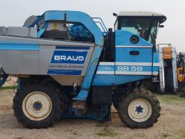 Braud SB 58, 4 ventillátoros,  nagy tartályos 3328üó