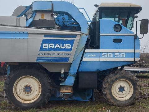 Braud SB 58, 4 ventillátoros,  nagy tartályos 3328üó