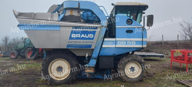 Braud SB 58, 4 ventillátoros,  nagy tartályos 3328üó