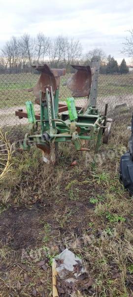 Gassner váltvaforgató eke! 2 fejes,  mechanikus