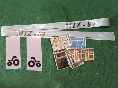 Utángyártott MTZ 80 matricakészlet eladó Utángyártott MTZ 80 matricakészlet eladó