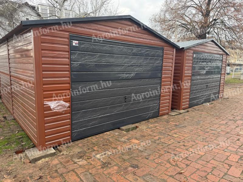 Új állapotú garázs eladó