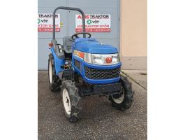 Iseki TM150 háromhengeres,  szervokormányos,  15 lóerős,  4x4 hajtású kistraktor