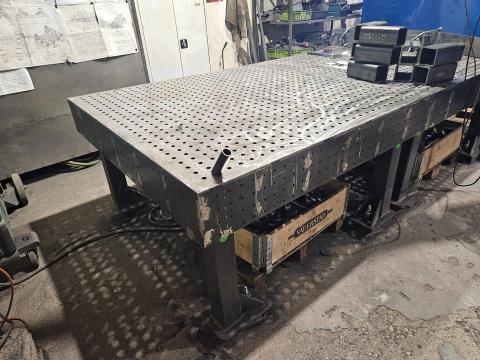 Hegesztő asztal 1500x1500 - Siegmund asztal Hegesztő asztal 1500x1500 - Siegmund asztal